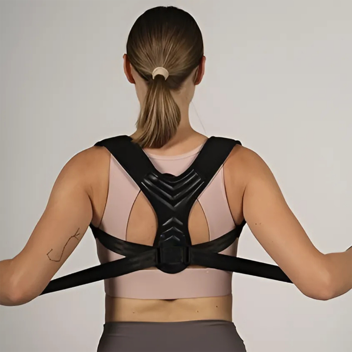 Back posture corrector with adjustable straps for women – The Fit Fab Co