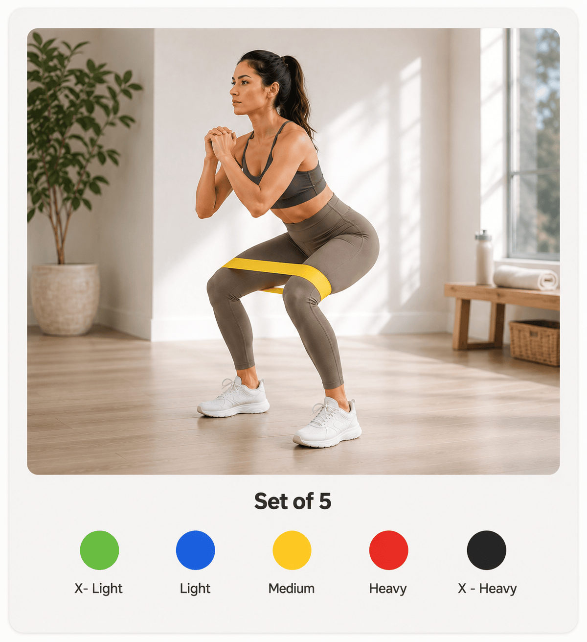 Pilates Resistance Bands | Exercise Bands for Women