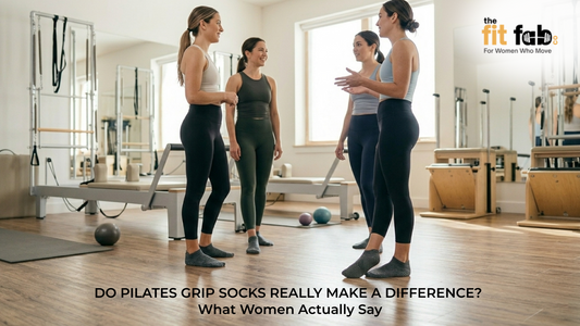 women's Pilates grip socks