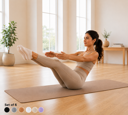 Ankle Grip Socks for Pilates | Best Non-Slip Yoga Socks