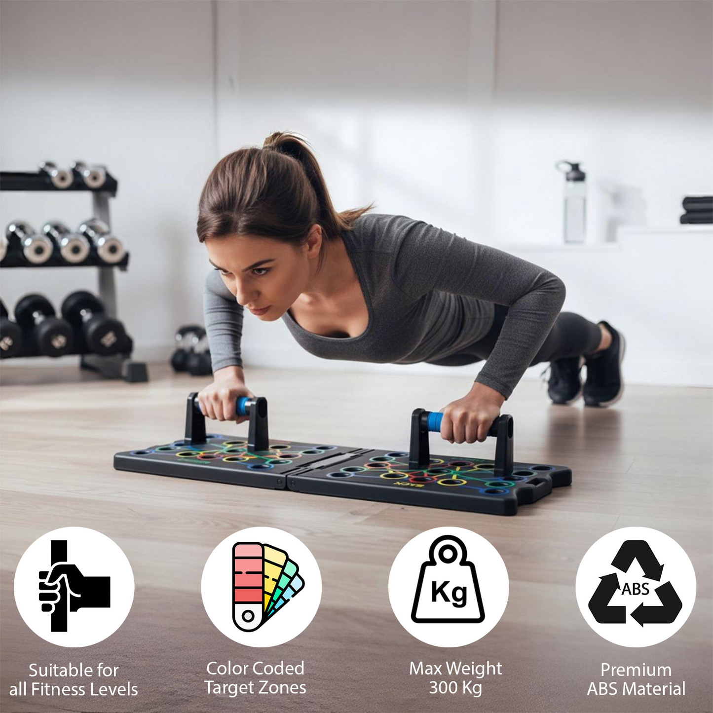 Foldable Push-up Board