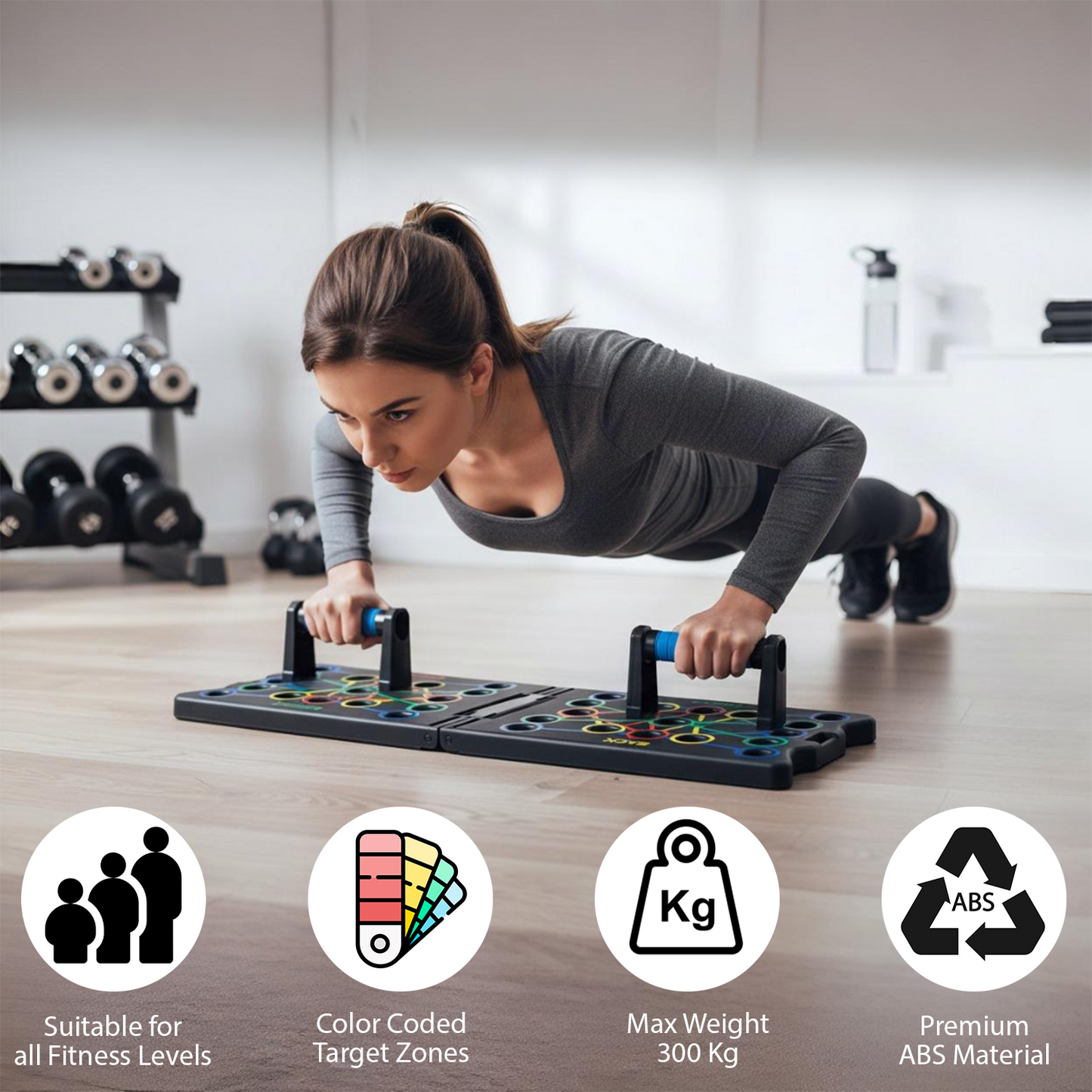 Foldable Push-up Board