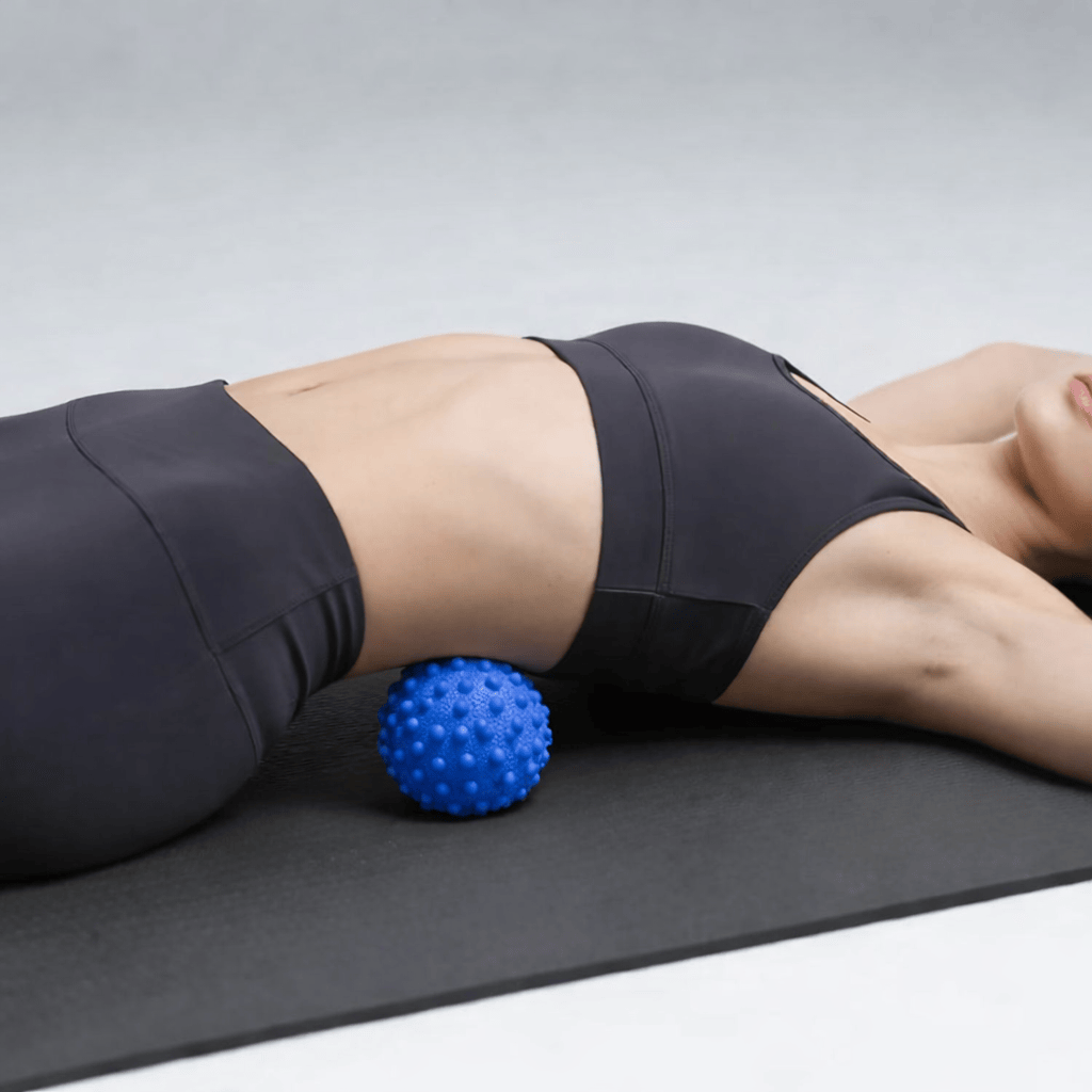 deep tissue massage ball for back pain relief and recovery