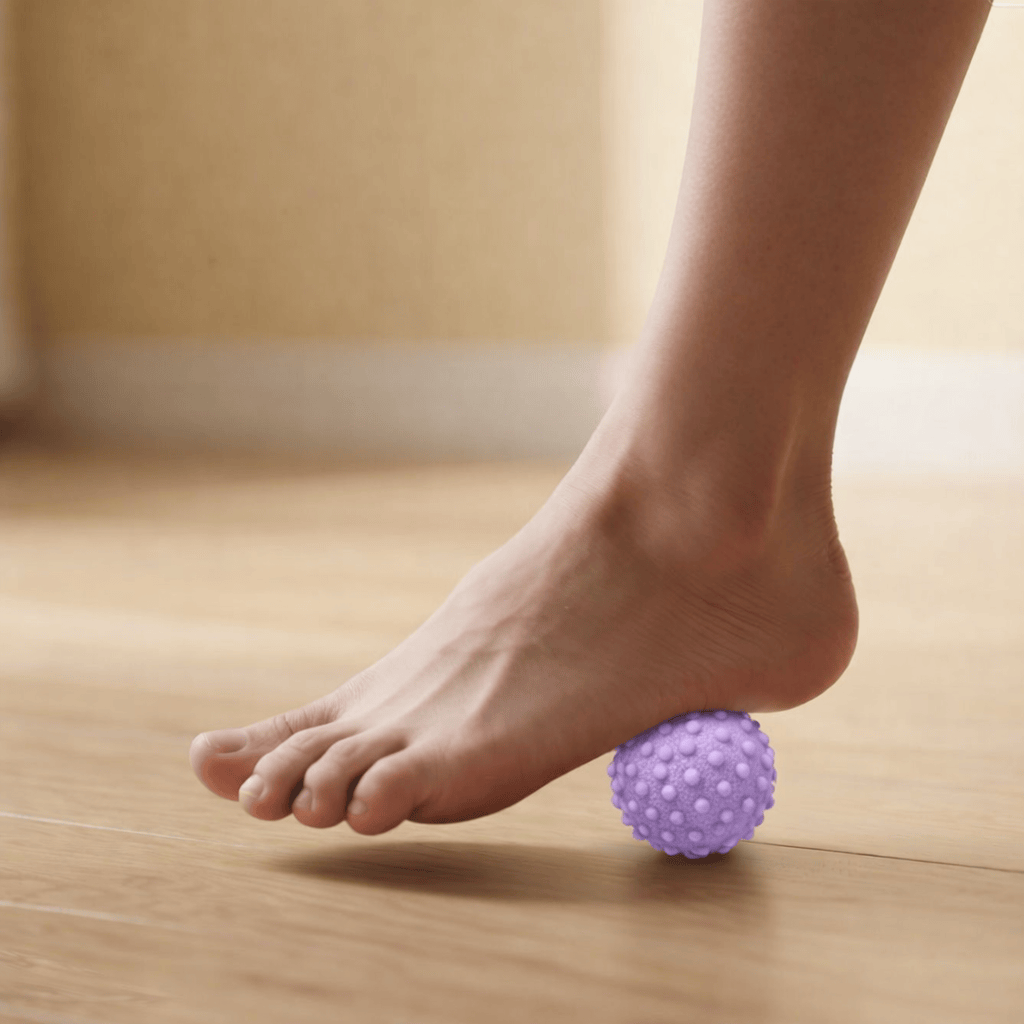 foot massage ball for plantar fasciitis pain relief at home
