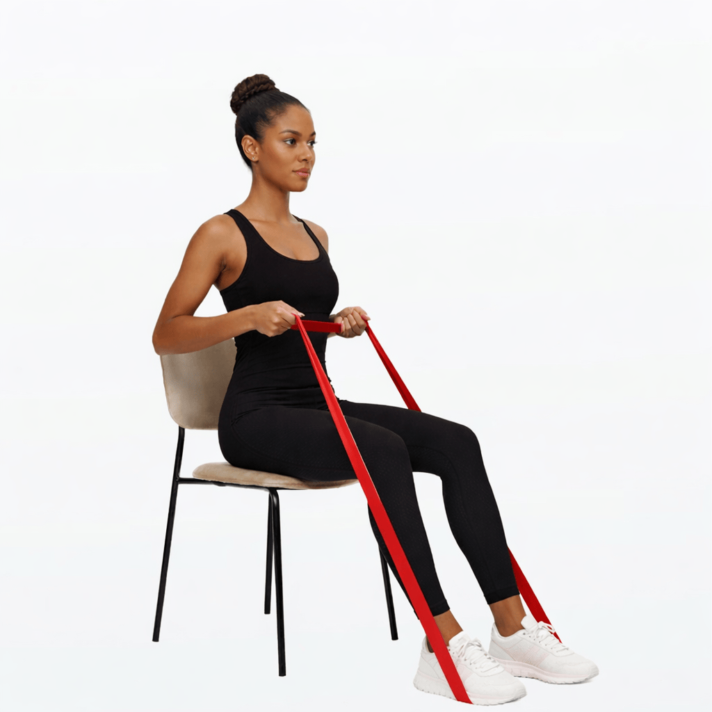resistance bands for home workout and toning exercises