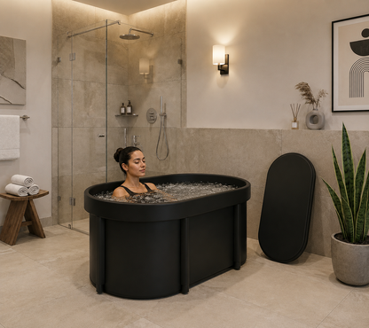 Portable Cold Plunge Tub | Foldable Ice Bath Tub for Home