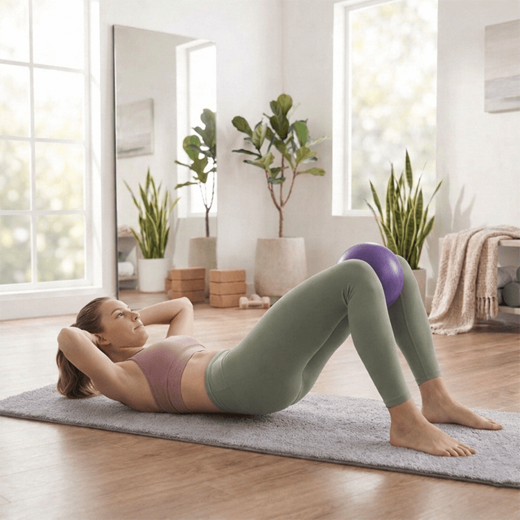 Pilates Ball | Mini Exercise Ball for Core & Balance Training