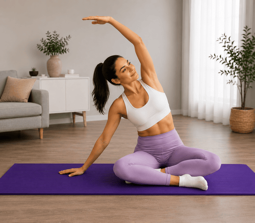 Non-Slip Yoga Mat for Hot Yoga | Eco-Friendly Yoga Mat for Women